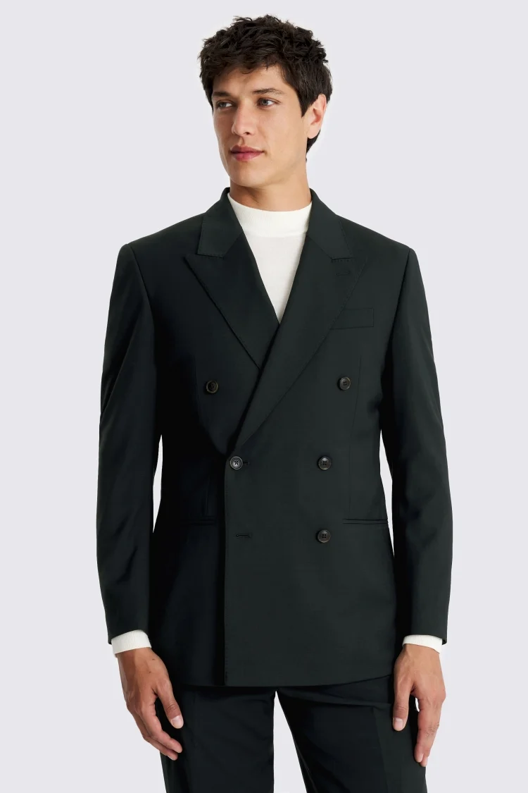 Relaxed Fit Dark Teal Jacket
