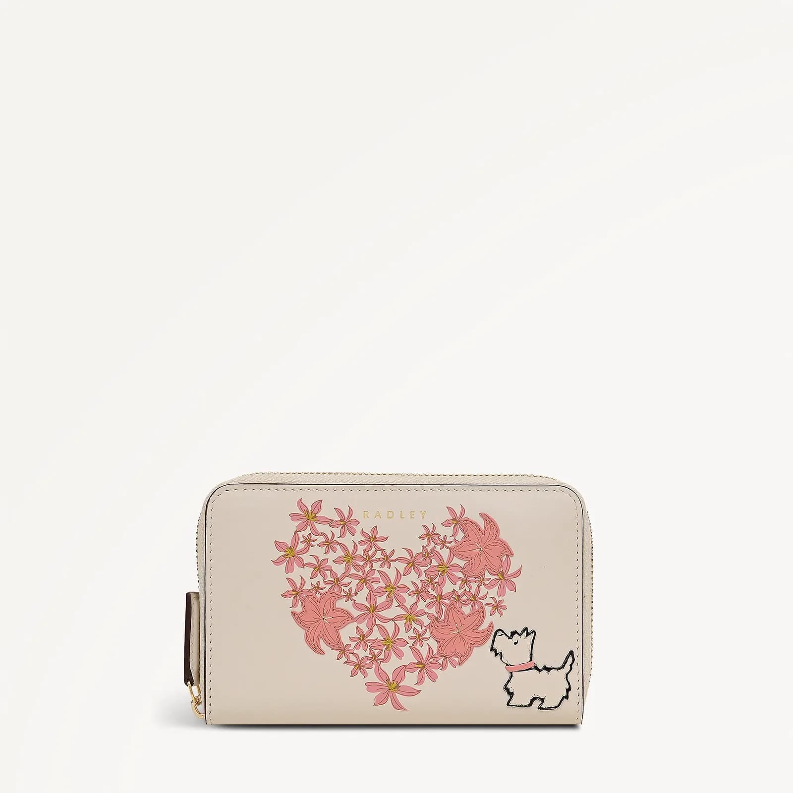 LOVE YOU LOTS MEDIUM ZIP AROUND PURSE SALT